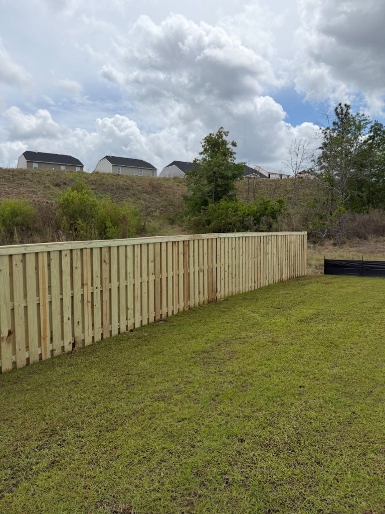 Fence installation in North Augusta, SC