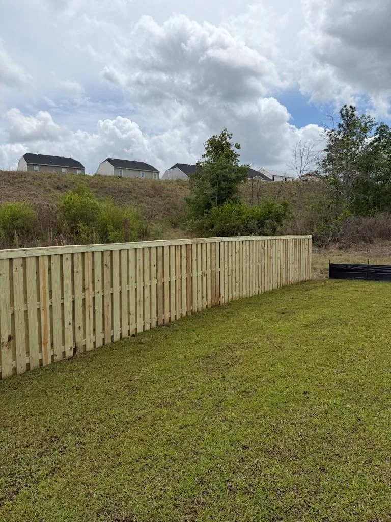 ET Fencing installation in the CSRA